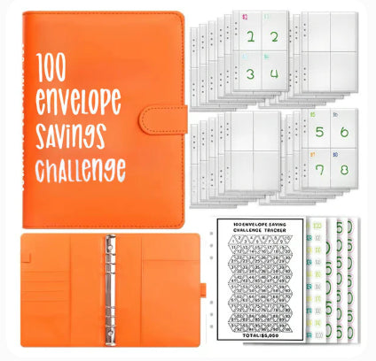 Save Money Deposit And Savings Journal Book Loose-leaf Binder