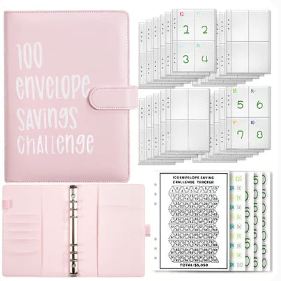 Save Money Deposit And Savings Journal Book Loose-leaf Binder