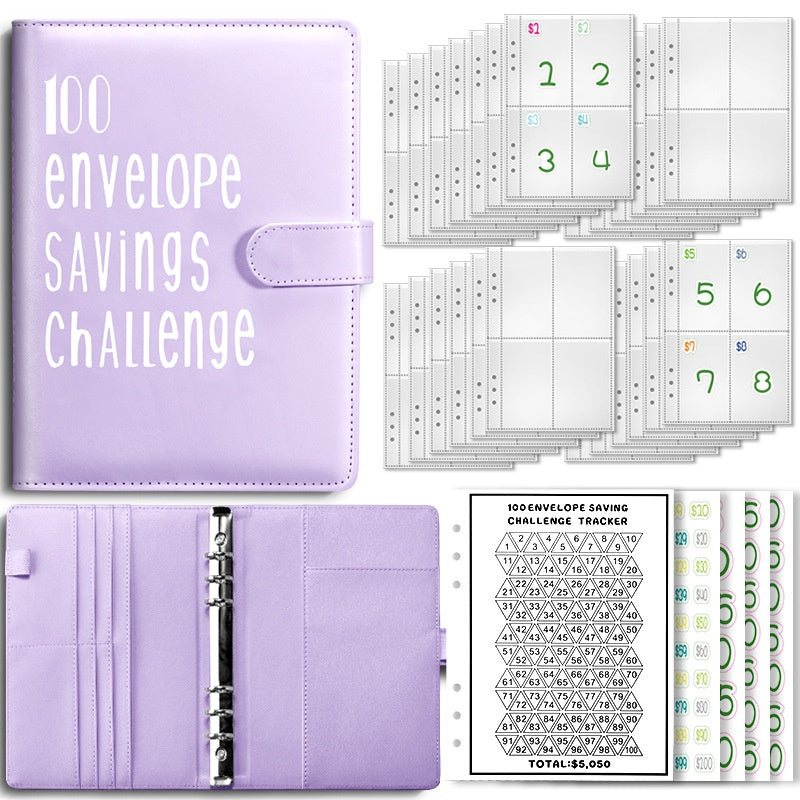 Save Money Deposit And Savings Journal Book Loose-leaf Binder