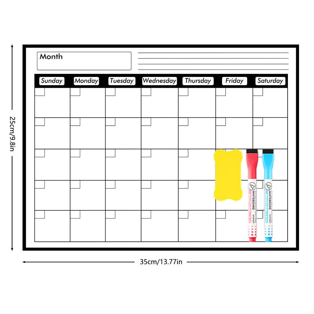 Magnetic Refrigerator Message Board